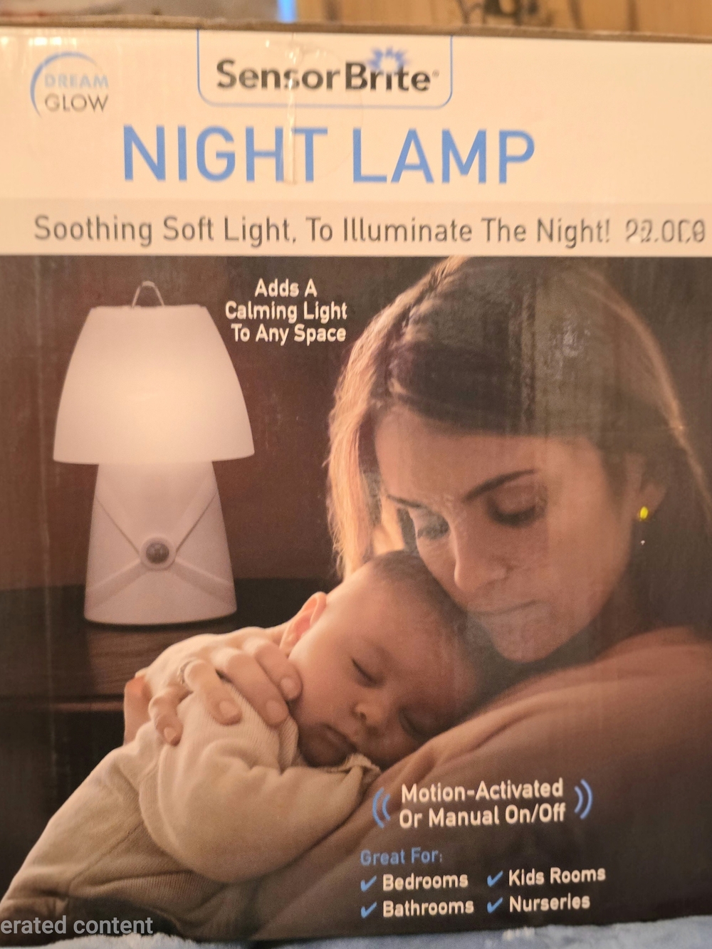 Sensor Brite Night Lamp with Motion Sensor
